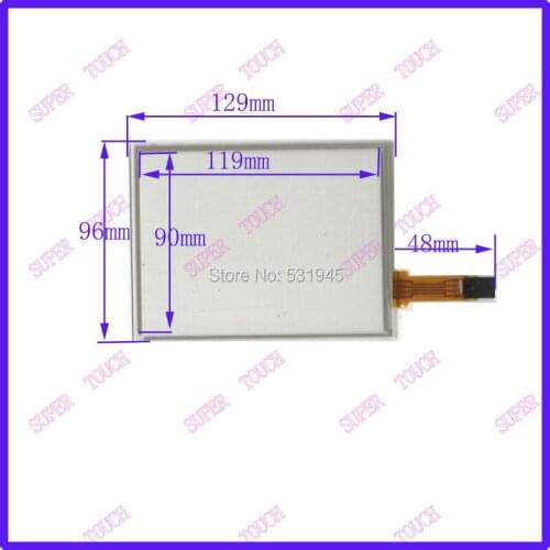 ZhiYuSun 129mm*96mm 129*96 GPS navigation vehicle5.7 -inch resistive touch screen onKG057QV1CA-G000 for industry applications