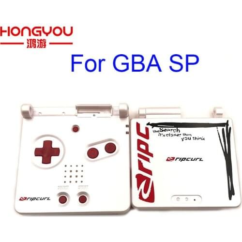 10Pcs Limited Edition Full Housing Shell For Nintend Gameboy Advance SP Game Console Cover Case For GBA SP