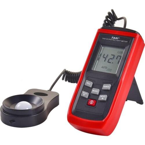 Digital Lux Meter Split Type 50 Data Storage Photometer Measurement Tool With Wide Measurement Range