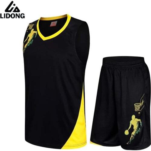 Kids Basketball Jersey Sets Uniforms kits Child Boys Girls Sports clothing Breathable Youth Training basketball jerseys shorts