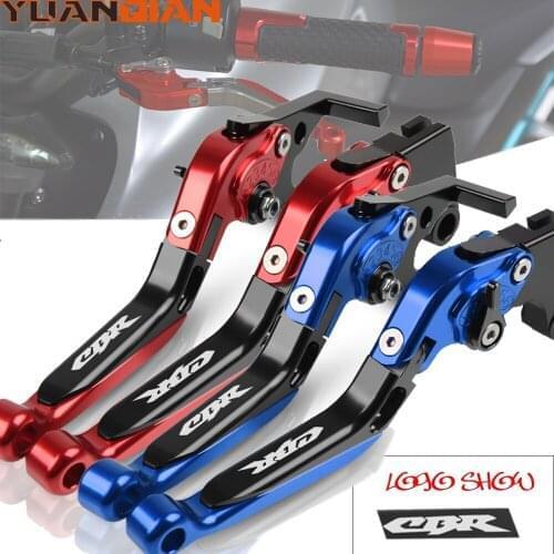 For Honda CBR CBR1100XX BLACKBIRD CBR300R/CB300F/FA CBR500R/CB500F/X Motorcycle Part CNC Aluminum Adjustable Brake Clutch Levers