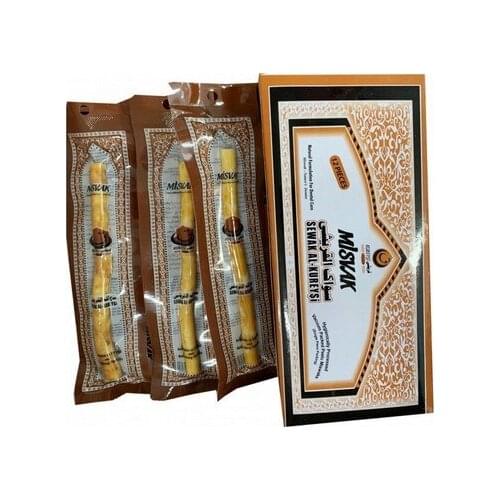 Fresh Natural Toothbrush Misvak Travel Soft First Quality Pack Teeth Cleaner Chew Stick Set of 1 5 10 15 20 30 40 50 60 Pieces