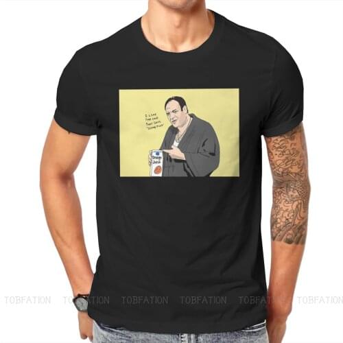 The Sopranos TShirt for Men Some Pulp Humor Casual Tee T Shirt Novelty New Design Fluffy