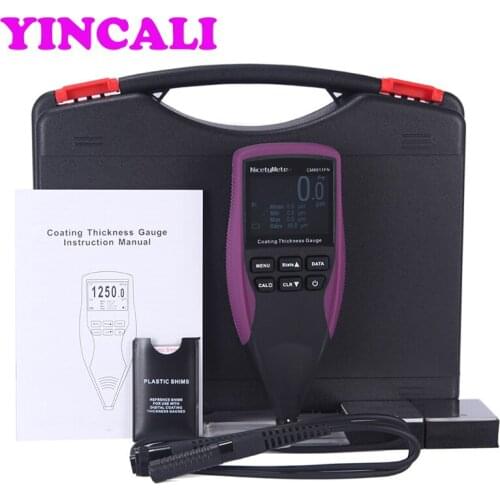 Fast Shipping CM8811FN Car Paint Coating Thickness Gauge Tester Fe/NFe type Digital Coating Thickness Meter Range 0-1250um