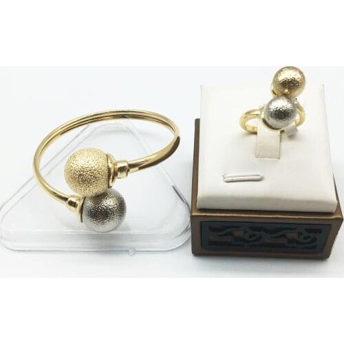 HOT Fashion jewelry set Nigeria Dubai gold-color African bead jewelry wedding jewelry set african beads jewelry sets