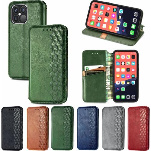 Leather Case for IPhone 13 12 Pro Max Mini 11 Flip Wallet Cover Cards Magnetic Full Body Protection Shockproof Book Style Fundas