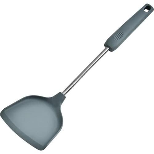 Kitchen Utensil Silicone Non-Stick Turners Cooking Frying Spatula Soup Ladle Home Cooking Utensils Cocina Accesorio