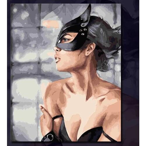 Outskirt Foto Olieverfschilderij Van Nummers Canvas Set Gift Pinting By Number Canvas Gift Home Decor Modern Wall Art picture