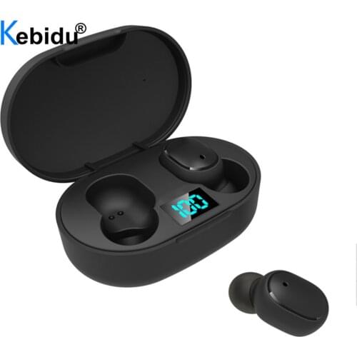 TWS Bluetooth 5.0 Earphone Handsfree Earbuds Waterproof Sport Earphones Stereo Wireless Headset with Mic for IPhone 8 Samsung S9