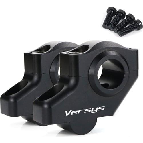 Fit For Kawasaki Versys-X 250/300 Versys 650 2007-2019 Versys 1000 7/8" 22mm Offset Handlebar Risers Extend Standard Bar Riser
