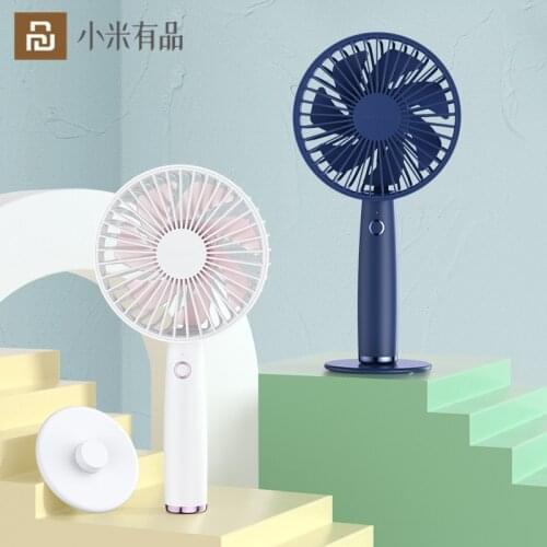 Portable Mini Travel Fan Summer Small Handheld Fan Rechargeable with USB C Charging Cable Stand Fan Student Fan xiaomi
