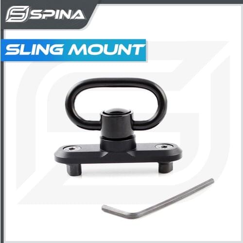 M-lok Sling Swivel Stud Mount Adapter For M Lok Rail Quick Release QD Sling Swivel Adapter Rail Mount Tool Kit Hunting Accessori