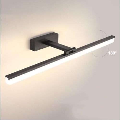 Modern Mirror Light LED Wall Light Super Bright Makeup Mirror Light Wall Lamp Indoor Decors Acrylic Lights for Bathroom Bedroom