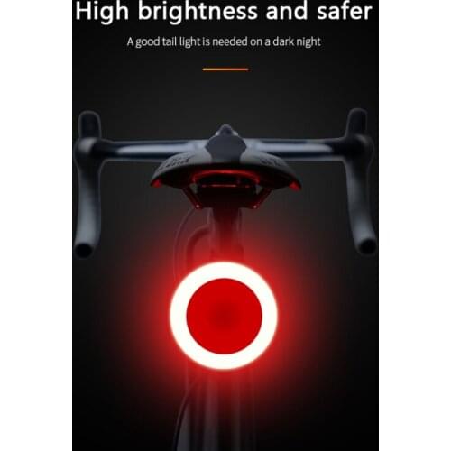 LED Bicycle Taillight Multi Lighting Modes USB Charge Bike Light Flash Tail Rear Lights For Cycling Seatpost Bike Accessories