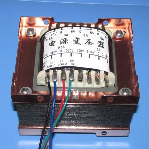 300B push-pull / single-ended amplifier universal 312W power transformer, Z11 high-quality iron core stack thickness 50mm