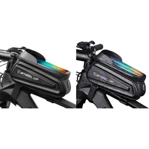 Bike Phone Mount Top Tube Bag Bike Phone Case Holder Accessories Bike Phone Front Frame Bag Bicycle Bag Waterproof