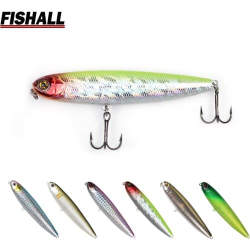 Fishall Realis Topwater Pencil Lure Wobbler 105mm 16.5g Rattle Sound Walking Fishing Bass Pike Bait
