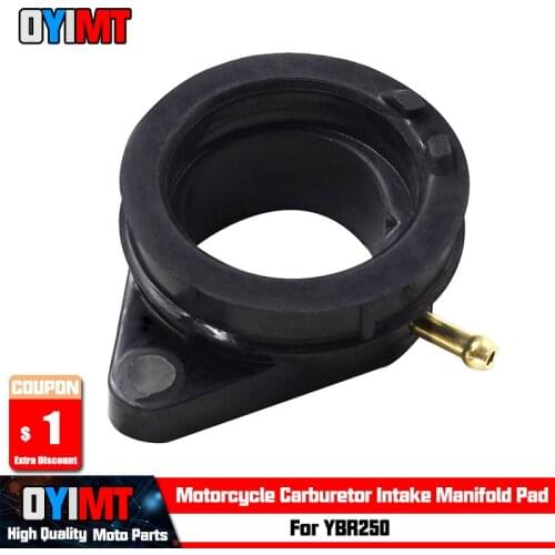 Motorcycle Carburetor Intake Manifold Pad For YAMAHA YBR250 YBR 250
