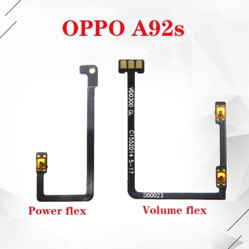 For OPPO A92s Power Button On Off Volume Button Flex Cable