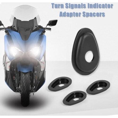 4pcs Motorcycle Front Rear Turn Signals Indicator Adapter Spacers for YAMAHA FZ1 FZ6 FZ8 FZ16 XJ6