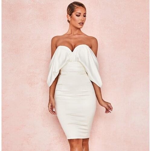 DEIVE TEGER White Summer Dresses