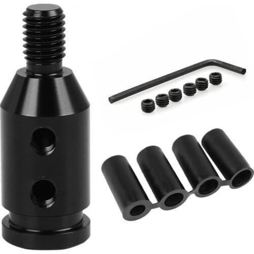 For BMW M12*1.25 Car Universal Gear Shift Knob Adapter Non Threaded Shifter with Installation Key Tools