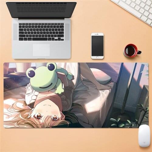Gaming mouse pad big mouse pad gamer computer mouse pad big mouse pad XXL rubber surface mouse carpet computer desk pad keyboard