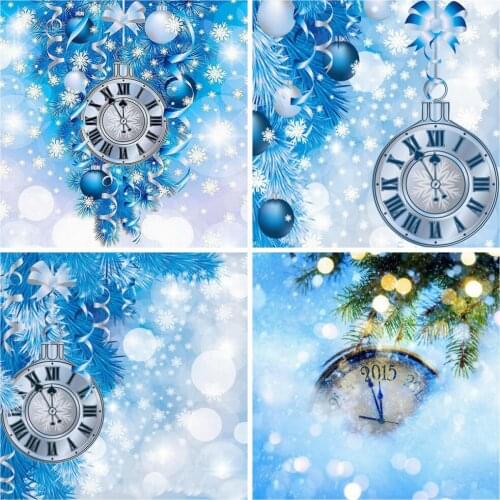 Evershine Diamond Embroidery Christmas Clock Cross Stitch Diamond Painting Kit Landscape Full Drill Picture Rhinestones Wall Art