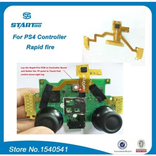 HeroAngel Rapid Fire For PlayStation 4 Controller Mod Plus Compatible for PS4 Gamepad Joystick JDM-001/JDM-011/JDM-020/JDM-030