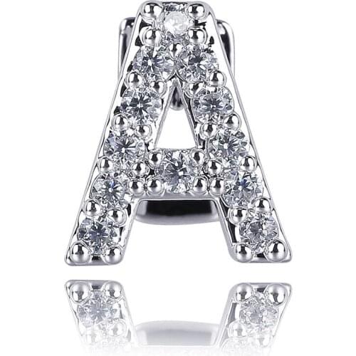 New Hip Hop 26 letters Gold Teeth Grillz All Iced Out Micro Pave CZ Teeth Grills Punk Teeth Jewery Party