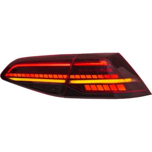 For goodmolds wholesales Sequential full led rear light 2012-UP led tail light for VOLKSWAGEN golf 7golf mk7 7.5