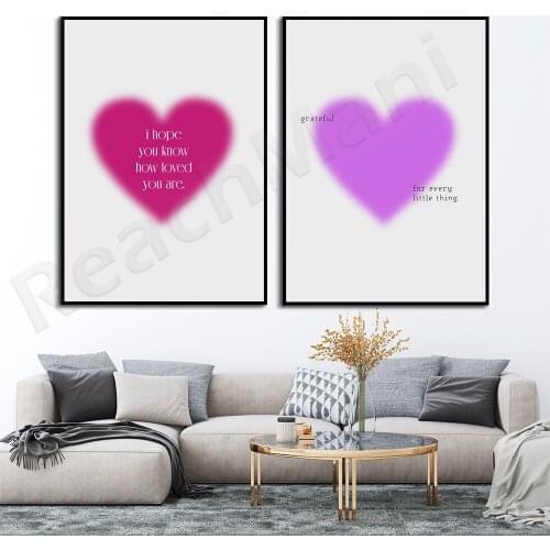 Spiritual gradient poster, love poster, hope you know how much you love you, thank you for every little thing, the art of self-l