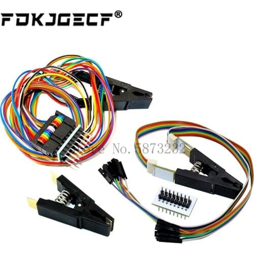 Programmer Testing Clip SOP16 SOP SOIC 16 SOIC16 Pin IC Test Clamp SOP16 to DIP8 Flash Clip for 25 series RT809F TL866CS TL866A