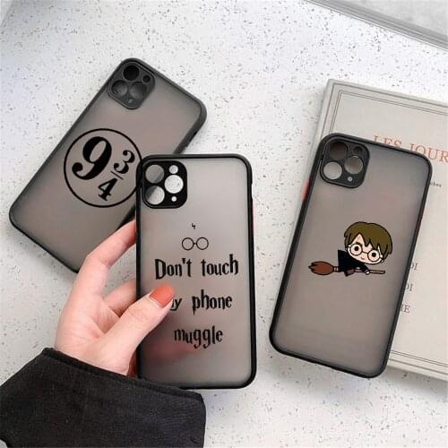Cartoon Candy Art Magic Phone Case For iPhone 12 11 Pro XR X S MAX SE2020 7 8 6Plus Draco Malfoy PC Hard Shockproof Cover Shell