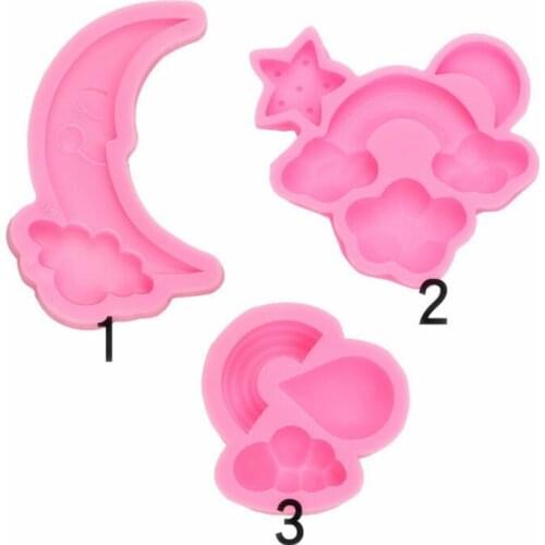 Animal Shape Silicone Mold Resin Mould For DIY Epoxy Resin Jewelry Making Ribbon Cartoon Butterfly Autism Mermaid Tail Unicorn