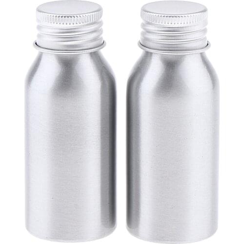 MagiDeal 2Pcs Aluminum Sports Water Bottle&Wide Mouth for Spring Water Juice