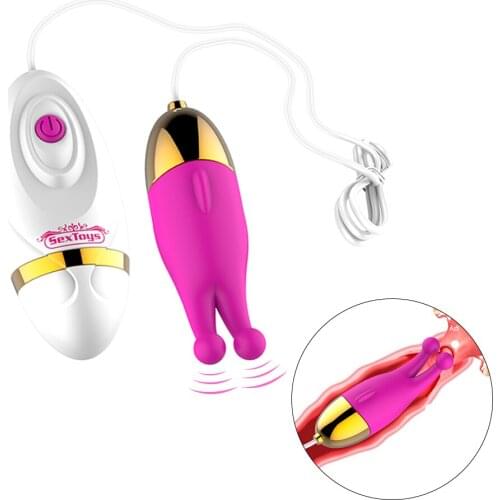 Adult Games G Spot Vibrator Dildo Dual Vibration Silicone Waterproof Female Vagina Clitoris Massager Sex Toys For Women Couples