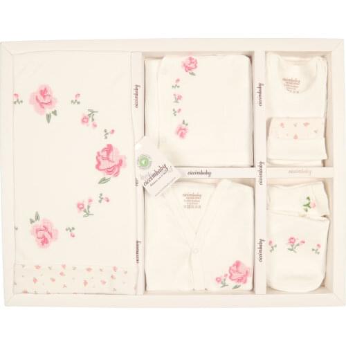 Newborn Baby Vest Cross Stitch vest set Birthday post baby outfit jumpsuit the zibin booties blankets hat gloves baby set