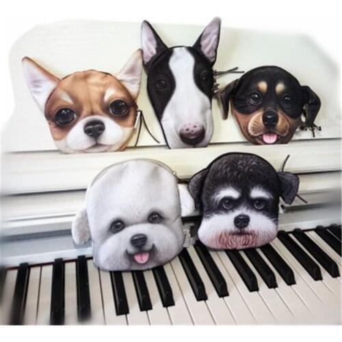 3D Harajuku personality stationery package portable wallet cartoon short collocation star Wang creative student gift