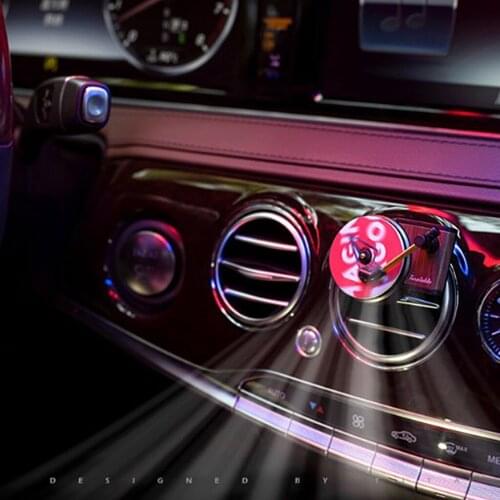 Car Air Cleaner Fragrance Ocean Diffuser Perfume Car Air Vent Freshener Purifier