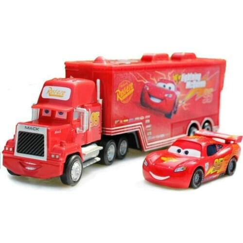 Disney Pixar Mc Queen Cars Metal Pixar Cars Truck McQueenes Diecast 1:55 Metal Toy Car Model Children Toys