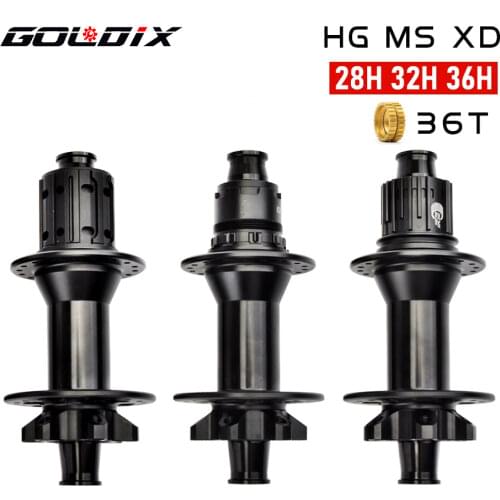 GOLDIX Bicycle Hub DT350 240 180 Without LOGO Version Mountain Bike DIY Hub HG/XD/MS 141X10 148X12 Ratchet Structure ZTTOhub