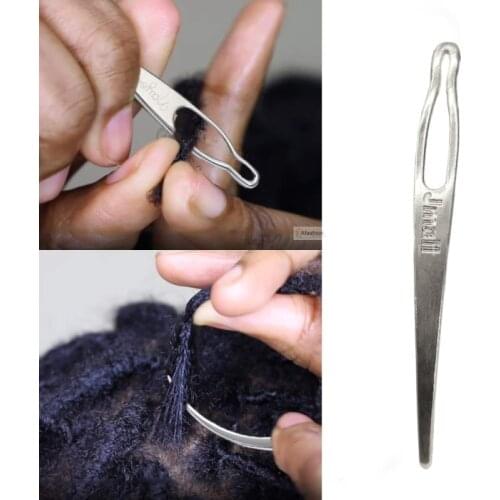 2pcs Dreadlocks tool Dreadlocks braid needle hair braid tools Crochet Hook tools accessories