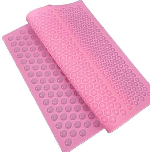 Circle Button Silicone Mold Lace Mat Fondant Mould Cake Decorating Tool Chocolate Gumpastes Mold, Sugarcraft, Kitchen K511