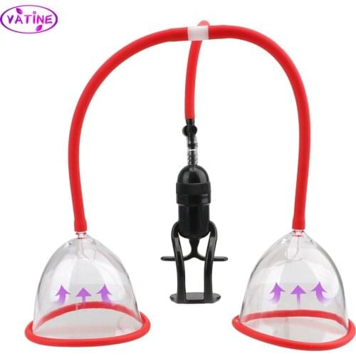 Couples Tools Manual Breast Pump Enlargement Sex Toys For Women Nipple Massager Bondage Sets Erotic Suck Machine Female Shop