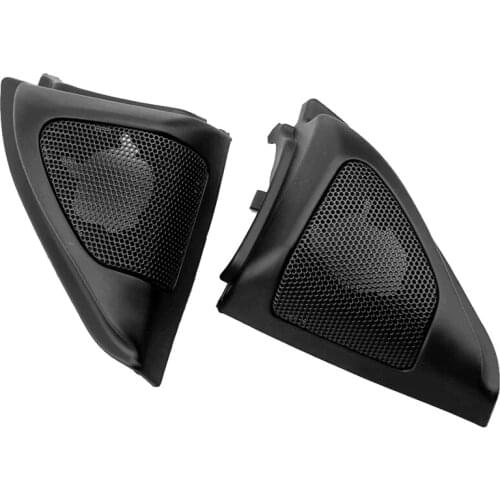 Car Door Panel Audio Horn Cover Tweeter Triangular Speaker Loudspeaker Cover Trim for Toyota Corolla 2003 2004 2005 2006
