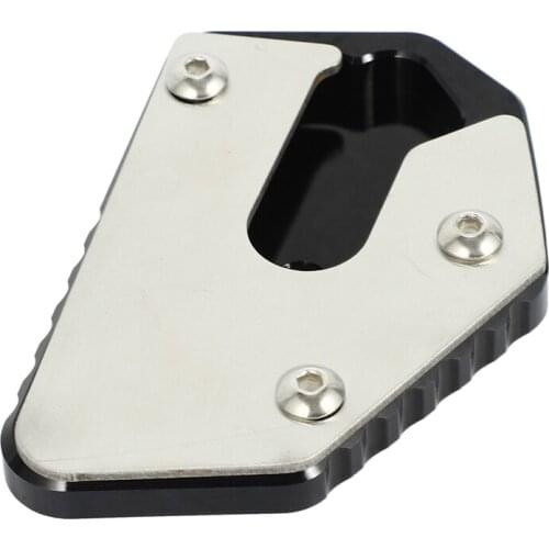 Kickstand Sidestand Stand Extension Enlarger Pad for Suzuki V-STROM 650 DL650 DL 650 2004-2011