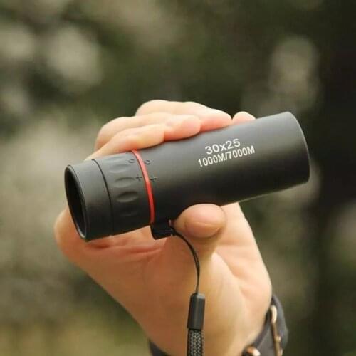 Mini Portable High Definition Monocular Telescope 30X25 Waterproof Pocket Military Zoom 10X Scope For Travel Hunting Trace