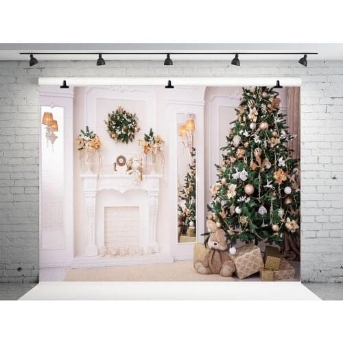 VinylBDS Christmas Photography Backgrounds Photography Christmas Decorations For Home Children Photography Backdrops Christmas