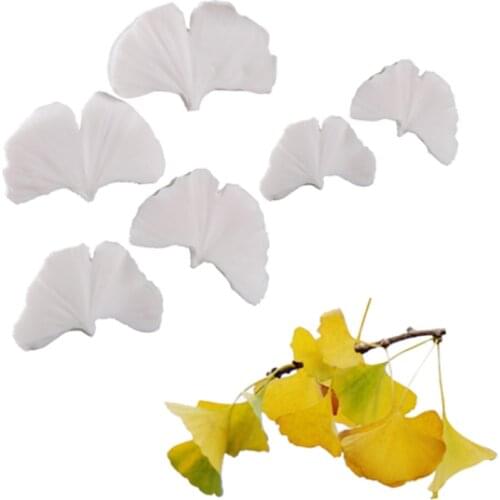 Ginkgo Leaves Silicone Molds Fondant Cakes Decor Tools Silicone Molds Sugarcrafts Chocolate Baking Tools For Cakes Gumpaste Form